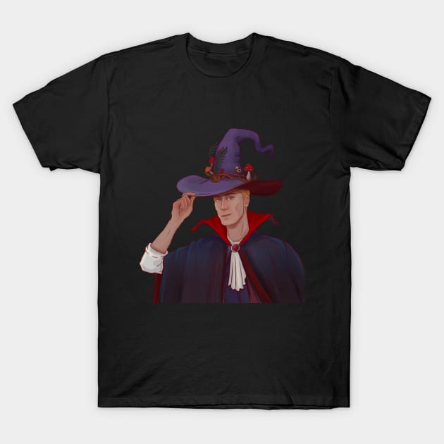 David on Halloween T-Shirt by Magical Forest